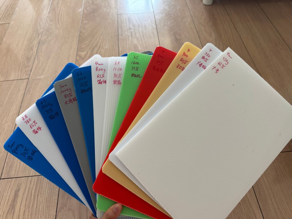 Corrugated Plastic Sheet Thickness Guide: 2mm–10mm
