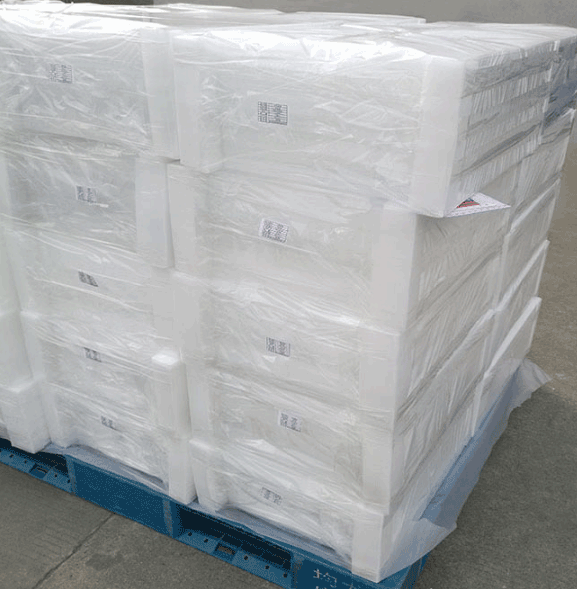 White PP layer pads for pharmaceutical bottle packaging