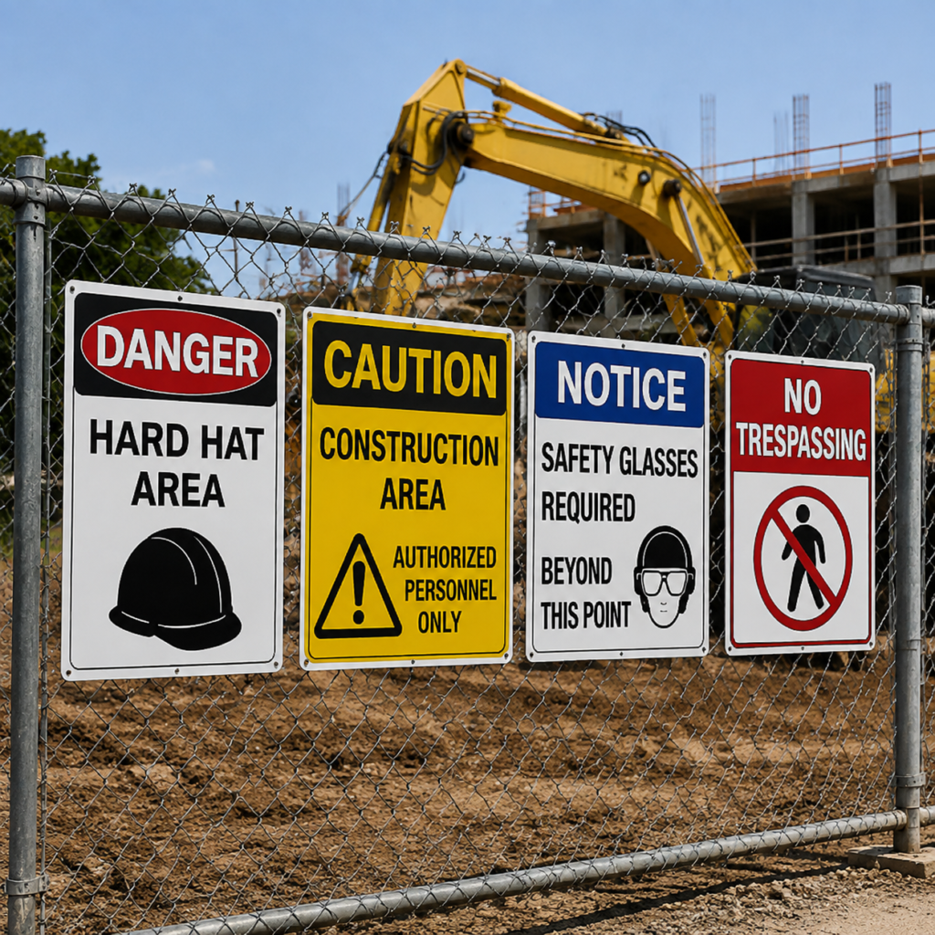 Construction & Safety Warning Signs